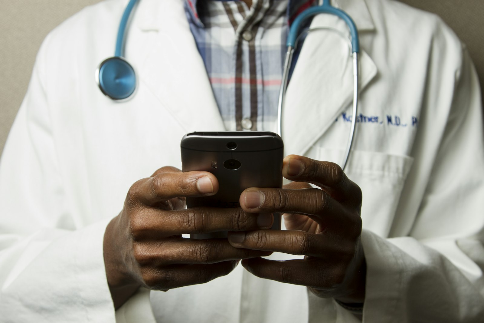 Stethoscope and clinical workspace representing health partnerships